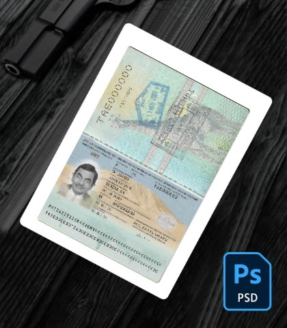 Tanzania passport new 2019-present PSD
